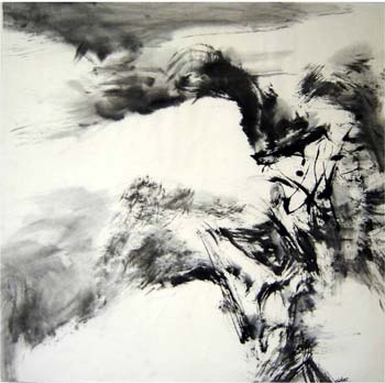 21 Hiver 2003-2005 Encre sur papier 69 x 69cm
